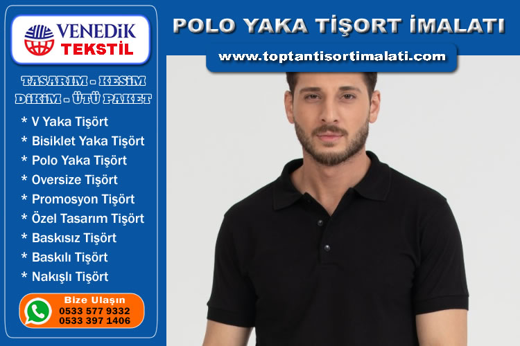 Polo Yaka Tişört İmalatı